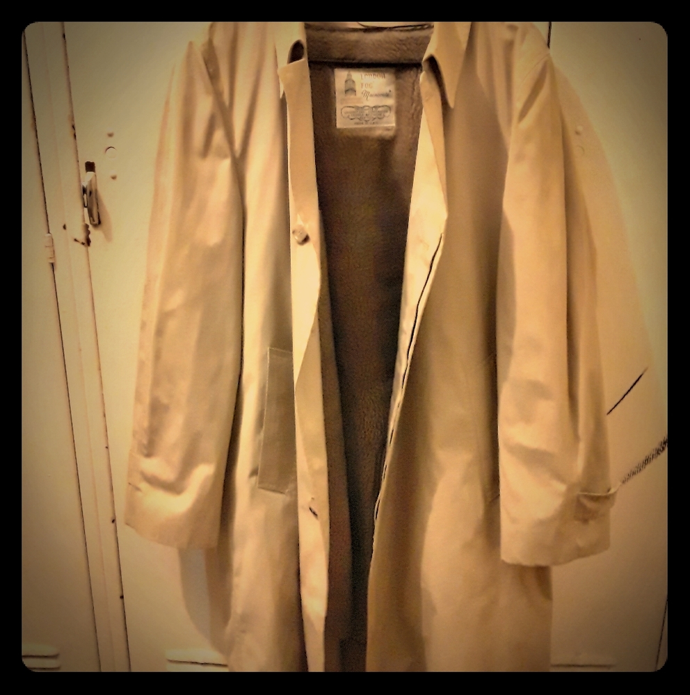 London fog trenchcoat